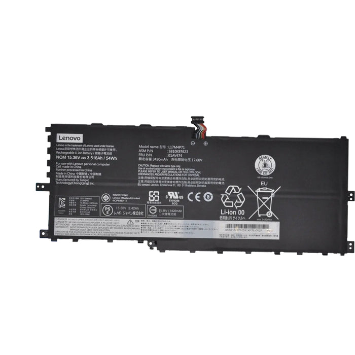 New Genuine Lenovo ThinkPad X1 Yoga-20LD Battery 54WH - LaptopParts.ca