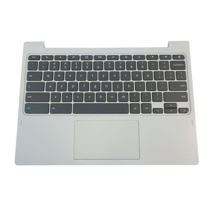 New Lenovo Chromebook C330 Silver Palmrest Keyboard With Touchpad 5CB0S72816