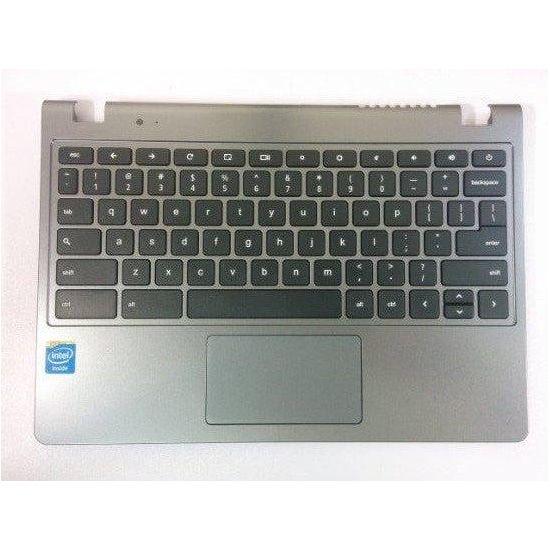 New Acer Chromebook C720 C720P Grey Palmrest Keyboard Touchpad Assembly 60.SHEN7.006