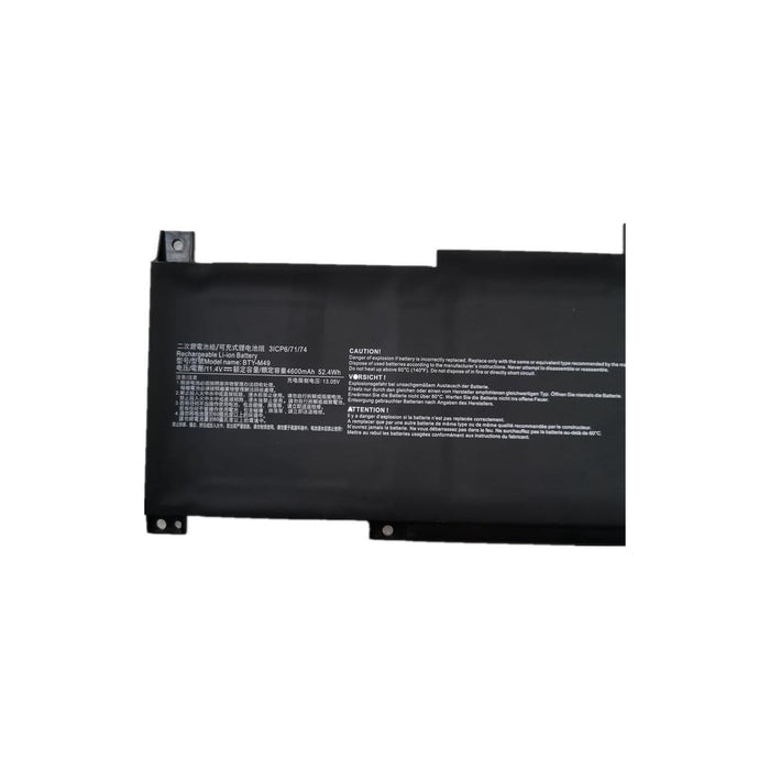 New Genuine MSI Modern 14  B10RBSW-049DE B10RBSW-052EN Battery 52.4WH - LaptopParts.ca