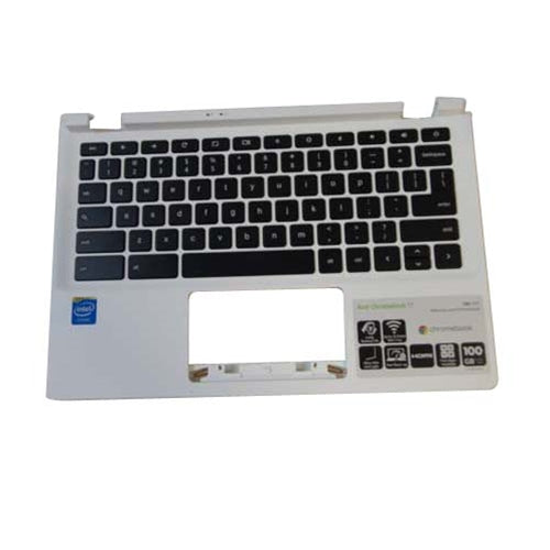 Acer Chromebook 11 CB3-111 White Upper Case Palmrest & Keyboard EAZHQ003010-1