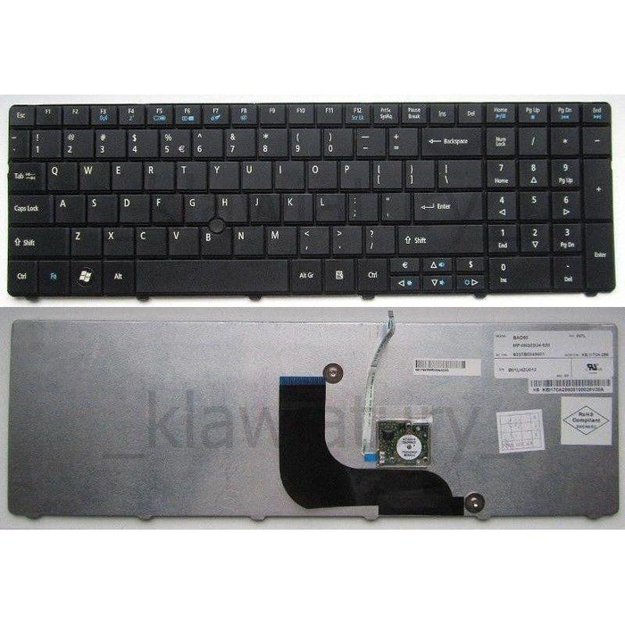 New Acer TravelMate 6594 6594G Keyboard With Trackpoint KB.I170A.256 - LaptopParts.ca