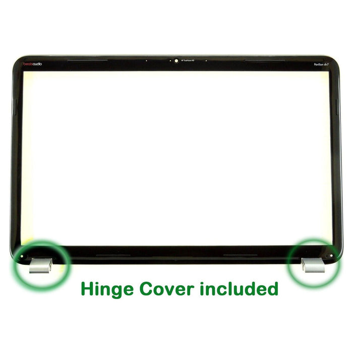 New HP Pavilion DV7-6000 Series LCD Front Bezel With Webcam Hole 668073-001 665592-001