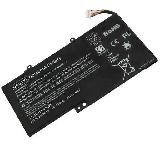 New Compatible HP TPN-Q146 TPN-Q148 TPN-Q149 Battery 43WH - LaptopParts.ca