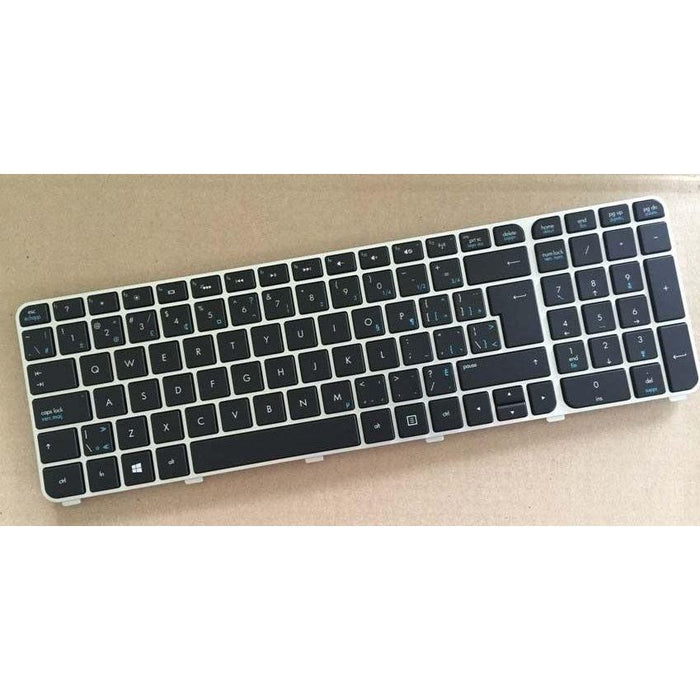 New HP ENVY DV7-7000 Series Canadian Bilingual Keyboard with Frame BackLit 697459-DB1
