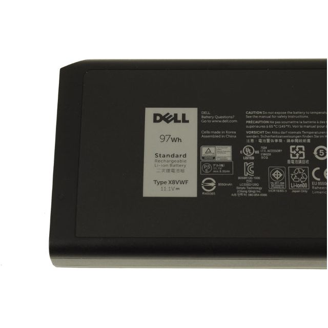 New Genuine Dell Latitude 14 Rugged 5404 Battery 97WH - LaptopParts.ca