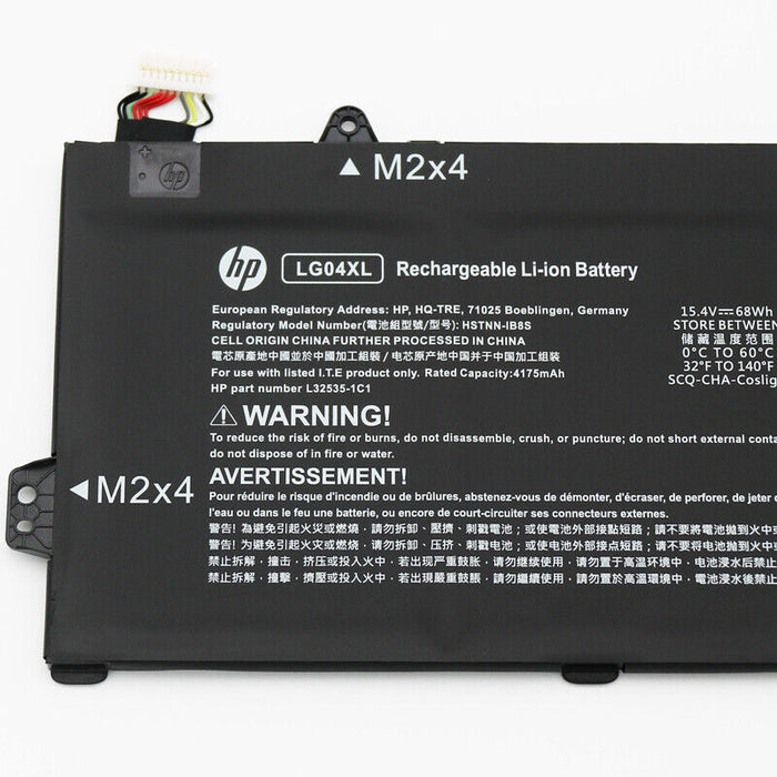 New Genuine HP L32535-141 L32535-1C1 L32654-005 TPN-Q208 Battery 68WH - LaptopParts.ca
