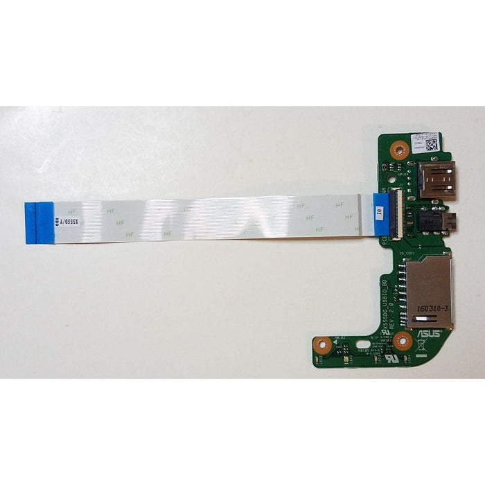 Asus X555D USB Media Audio Card Reader Board with Cable 69N0S9J10C01