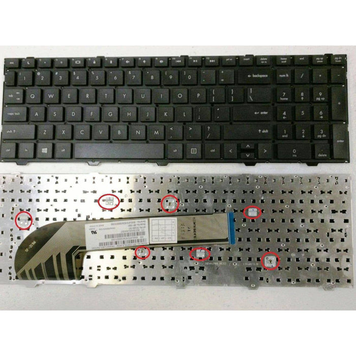 New HP Probook 4540s 4540 4545s 4545 4730s Series Keyboard English No ...