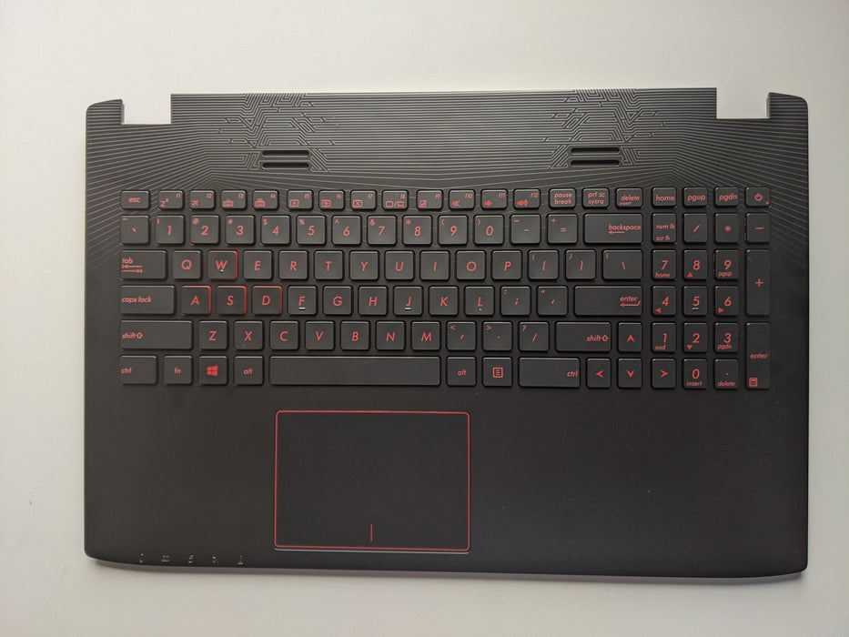 New Asus GL552V GL552VX Palmrest Assembly 13N0-RZA0841 90NB0AW4-R31US0 - LaptopParts.ca