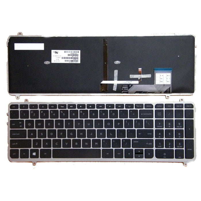 New HP Envy M6-K000 M6-K100 Series Keyboard With Frame Backlit 725450-001