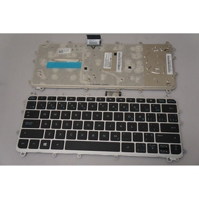 New HP Pavillion 11-N Series X360 Canadian Bilingual Keyboard 755896-DB1 PK131502A18