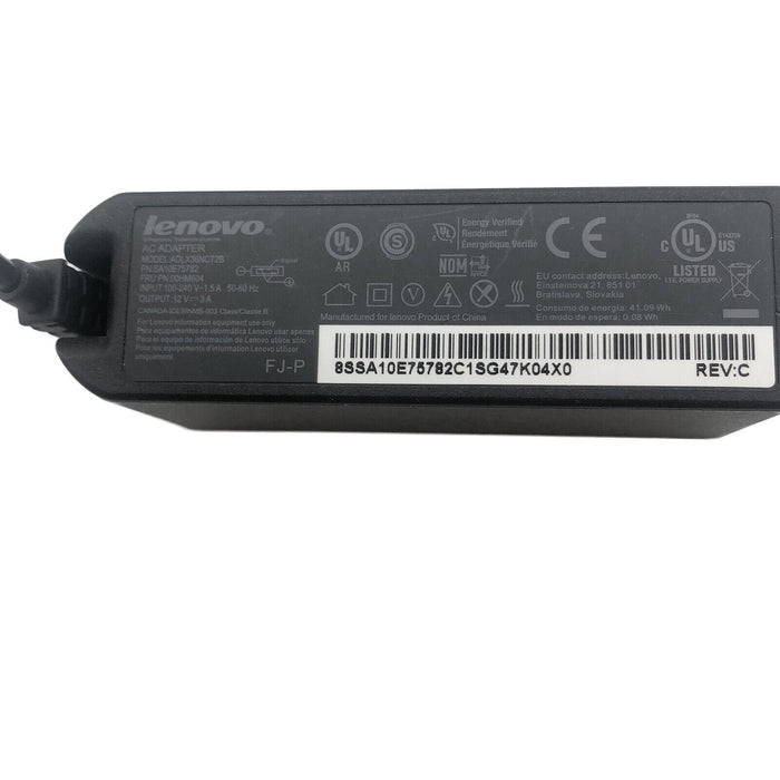 New Genuine Lenovo 00HM603 4X20E75067 4X20E75063 4X20E75080 ADLX36NCT2A AC Adapter Charger 36W