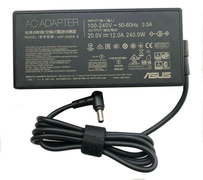 Asus ROG Zephyrus GX502 GX502LWS-XS76 Genuine AC Adapter Charger 240W