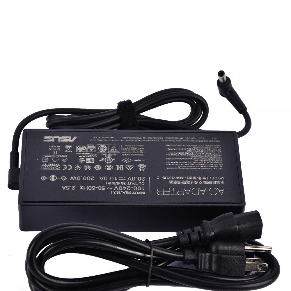 New Genuine Asus ADP-200JB D 200W 20V 10A AC Adapter Charger 6.0mm*3.7mm