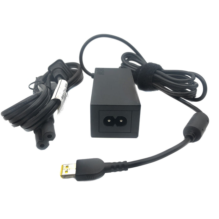 New Genuine Lenovo Helix AC Adapter Charger 00HM604 12V 3.0A 36W Small Square - Yellow Tip