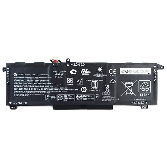 New Genuine HP 15-EK 15-EN 15T-EK 15Z-EN Battery 70.91WH - LaptopParts.ca