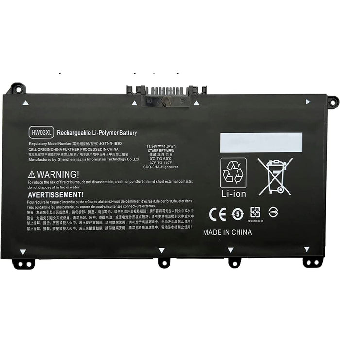 New Compatible HP Pavilion 15-EG0000 15-EG0010NR 15-EG0021NR 15-EG0025CL 15-EG0025NR Battery 41.04WH