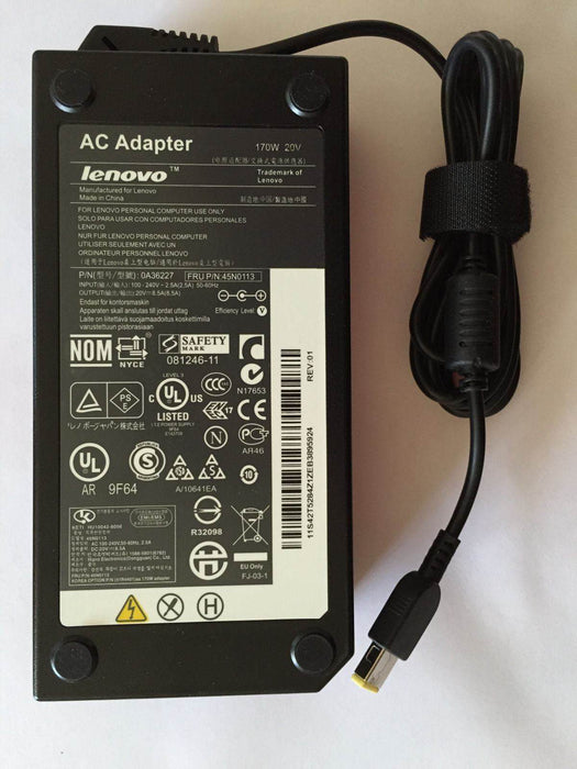 New Genuine Lenovo AIO Y910-27ISH F0C2 C460 AC Adapter 170W