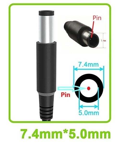 HP 724264-001 19.5V 3.33A AC Adapter Charger 65W 7.4*5.0mm