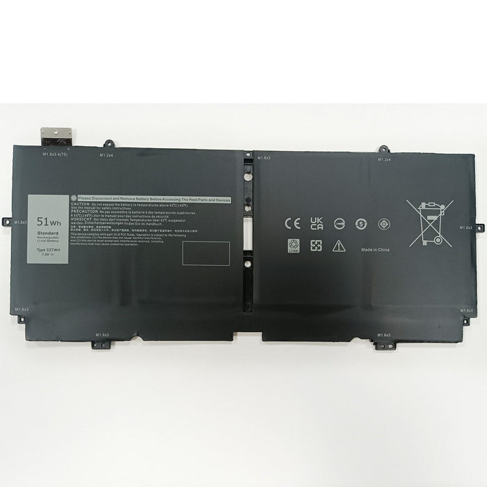 New Compatible Dell XPS 052TWH 52TWH NN6M8 XX3T7 Battery 51WH