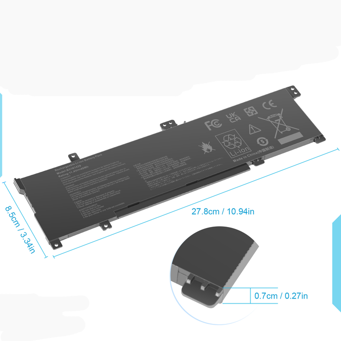 New Compatible Asus V502LB V502LX V502UB Battery 48WH - LaptopParts.ca