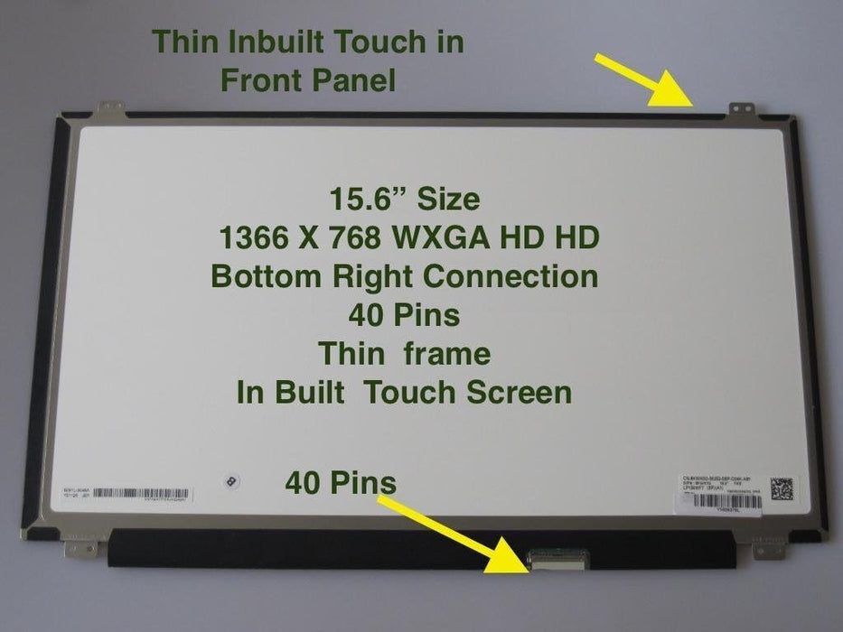 New HP Led Lcd Replacement Touch Screen 15-DA 15T-DA