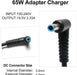 HP Ultrabook 15 15T Brand New Compatible AC Power Adapter Charger 65W