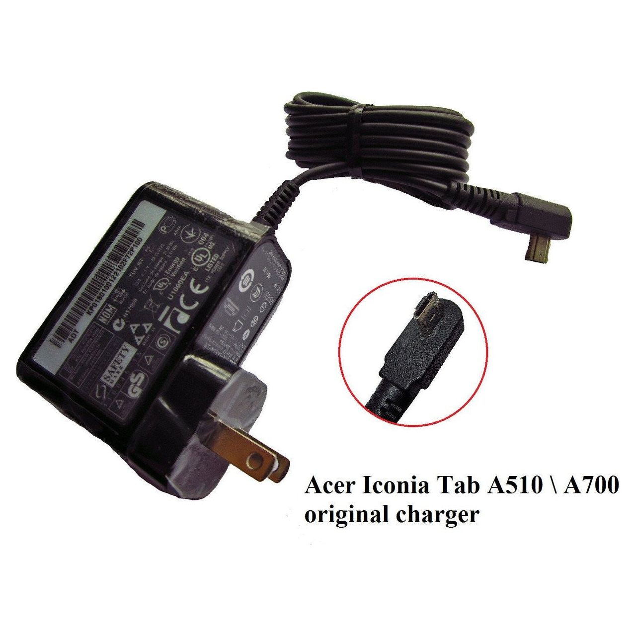 New Compatible Acer AC Adapter Charger KP.01801.001 KP.01801.002 KP.01807.001 18W