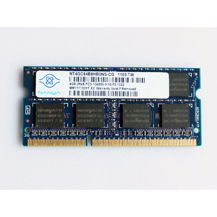 New Genuine Nanya 4GB 2Rx8 PC3-10600S-9-10-F2 1333 1212.TW Memory RAM NT4GC64B8HG0NS-CG