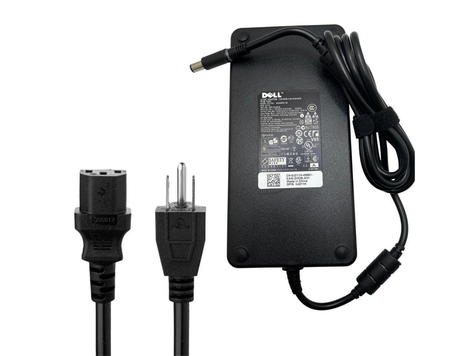 New Genuine Dell AC Adapter Charger J211H 0J211H 03KWGY 3KWGY 0MFK9 J938H 0J938H Y044M 0Y044M 240W