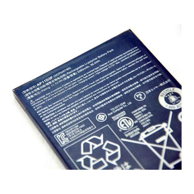 New Genuine Acer Aspire S3-391-9695 S3-391-9813 S3-951-2464G52nss S3-951-6432 Battery 36.4Wh - LaptopParts.ca