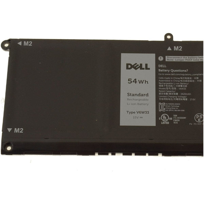 New Genuine Dell Vostro 15 3515 3530 5510 Battery 54WH - LaptopParts.ca
