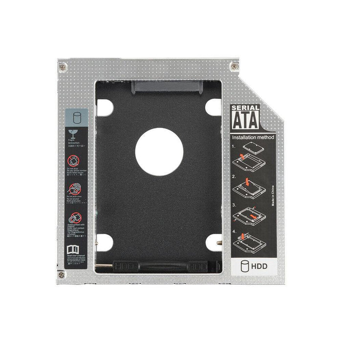 New Laptop CD/DVD-ROM Optical Bay Hard Drive SATA SSD Caddy Tray