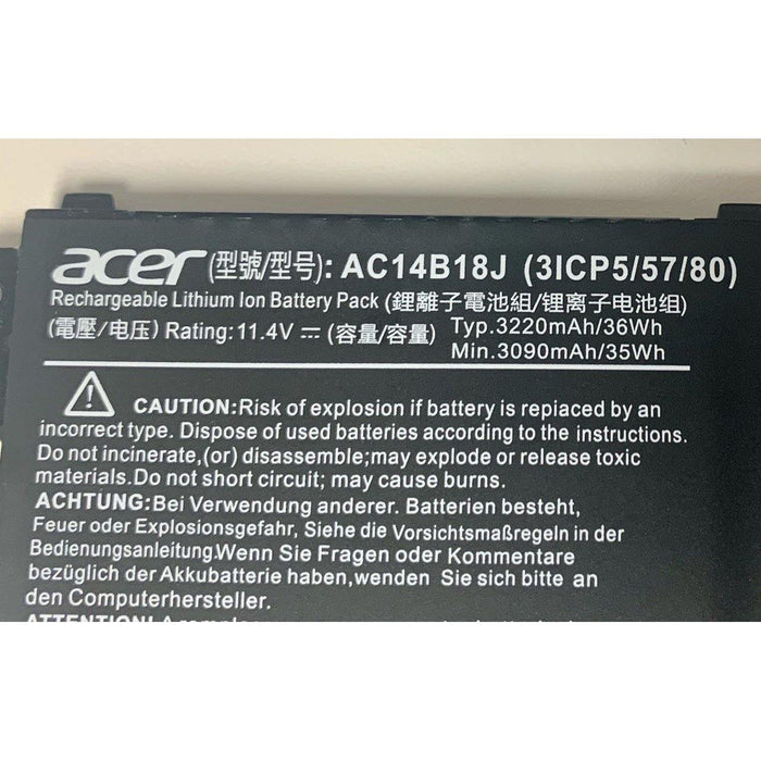 New Genuine Acer KT.0040G.004 AC14B8K AC14B7K KT0030G.004 AC14B18J Battery 36Wh