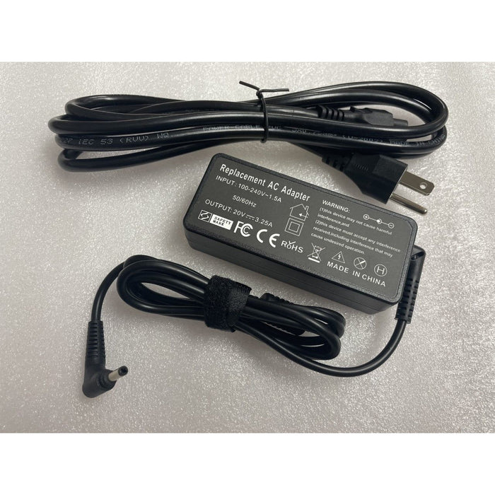 20V 3.25A 65W Laptop Ac Adapter Charger For Lenovo IdeaPad 330