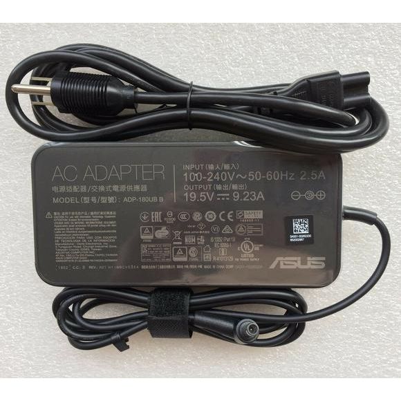 New Genuine Asus  AC Adapter Charger ADP-180UB 19.5V 9.23A 180W 6.0*3.7mm