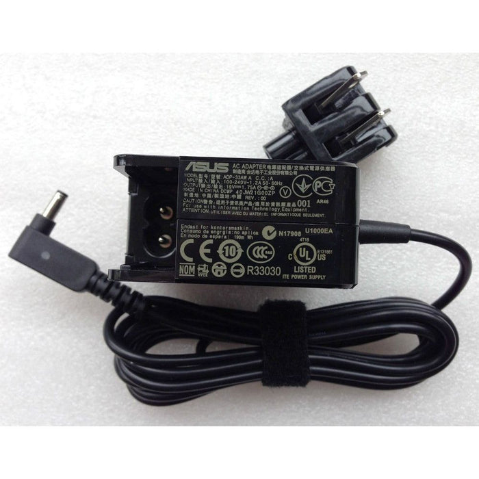 New Genuine Asus VivoBook F202E F202E-CT059H F202E-CT148H AC Adapter Charger 33W - LaptopParts.ca