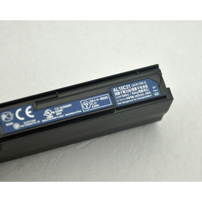 New Genuine Acer Aspire One 753 753-N32C 753-U342cc_W7625 753-U342ss Battery 49Wh - LaptopParts.ca