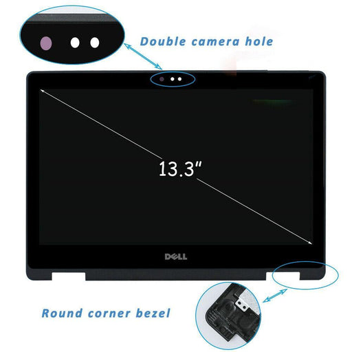 New Dell Inspiron 13 5379 FHD LCD Screen Touch B133HAB01.0 NV133FHM-A11 2XMJR - LaptopParts.ca