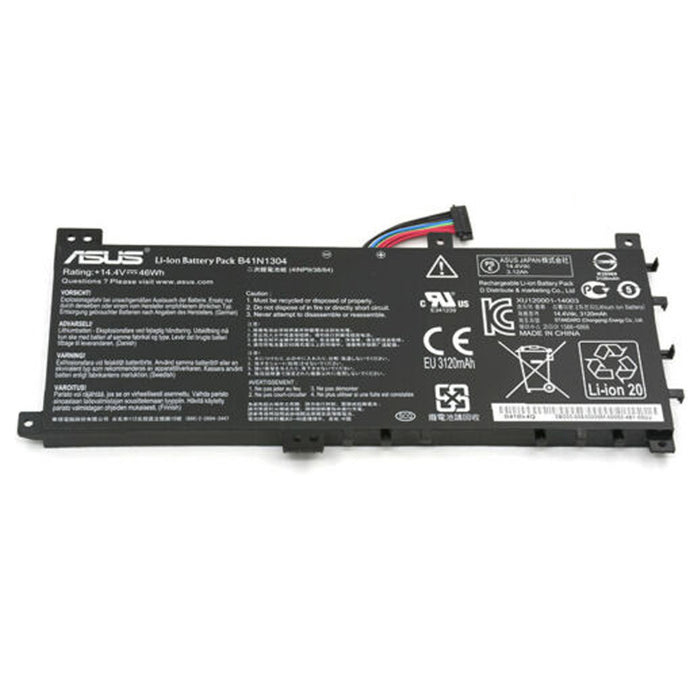New Genuine Asus Vivobook S451LA V451 V451L V451LA V451LN Battery 46WH B41N1304