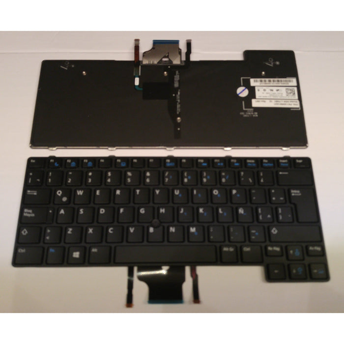 New Dell E6430u Black Keyboard US Pointer Backlit RKJG1 0RKJG1 GVM53
