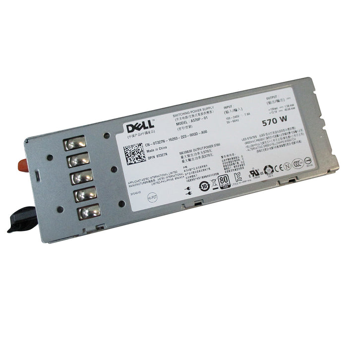 New Dell PowerEdge R710 T610 Server Power Supply 570W T327N MYXYM G0KD5 RXCPH VPR1M - LaptopParts.ca