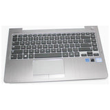 New Samsung NP520U4C Silver Palmrest Keyboard and Touchpad BA75-04160A