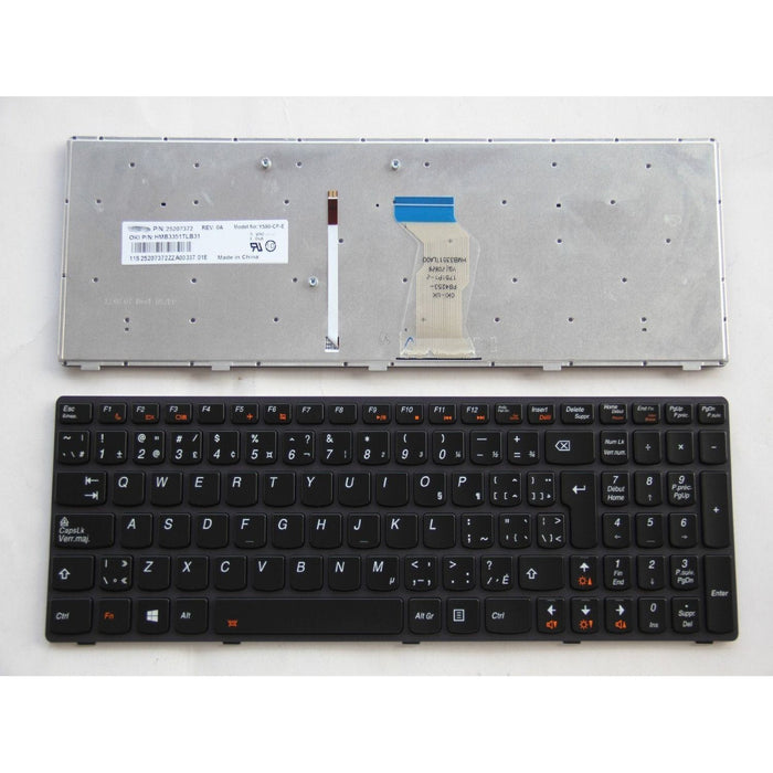 New Lenovo IdeaPad Y580 Y580N Y580NT Canadian Bilingual Keyboard Backlit 25207372 25203130