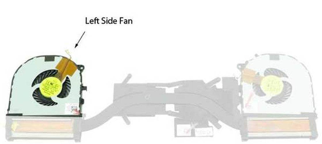 2PH36 Dell Precision M3800 XPS 15 Cooling Fan Left Side DFS501105PR0T