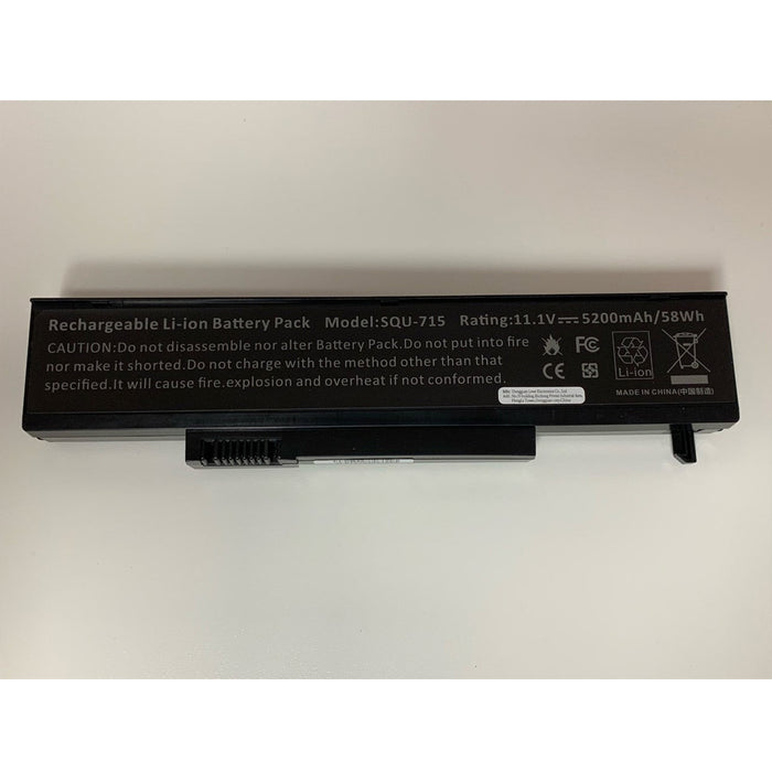 Compatible Acer Gateway 2524264 6501117 6501147 6501164 6501165 6501166 Battery 58Wh