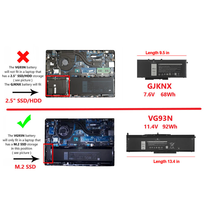 Precision 3520 Rtc Battery New Genuine Dell Precision 3520 3530 Battery 92Wh | LaptopParts.ca