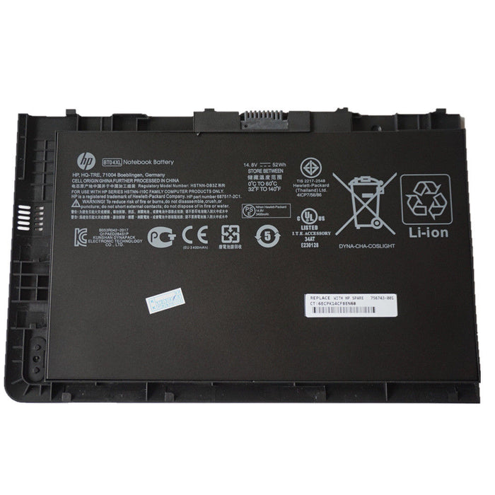 New Genuine HP EliteBook Folio 9470 9470m Ultrabook Battery 52Wh