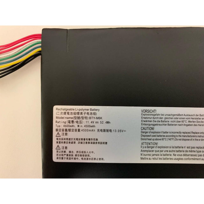New Genuine MSI GF63 8RC 8RC-004CN 8RC-431KH 8RC-465KH 8RC-057NL 8RC-022TH 8RC-035MY Battery 52.4Wh